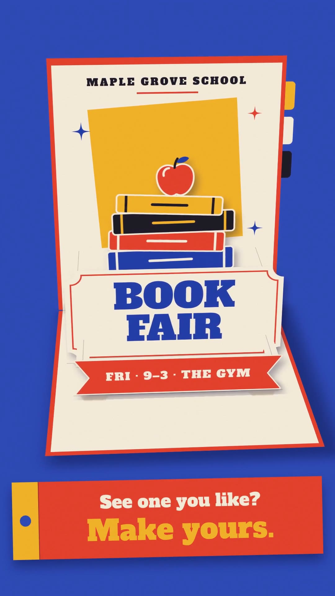 See one you like? Make yours.: a pop-up book film made with FrameCall