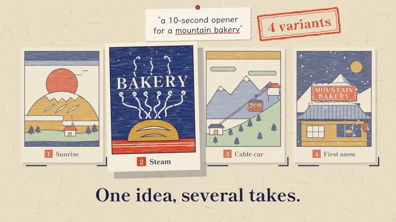 One idea, several takes: a woodblock print film made with FrameCall